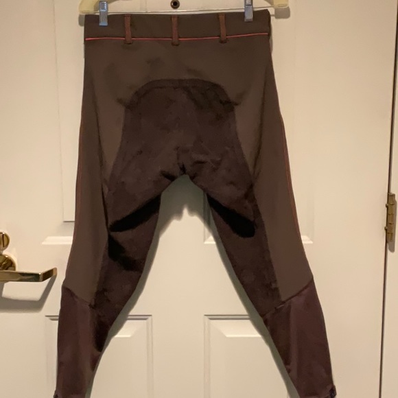 Irideon winter fleece lined brown full seat breeches - Picture 3 of 9